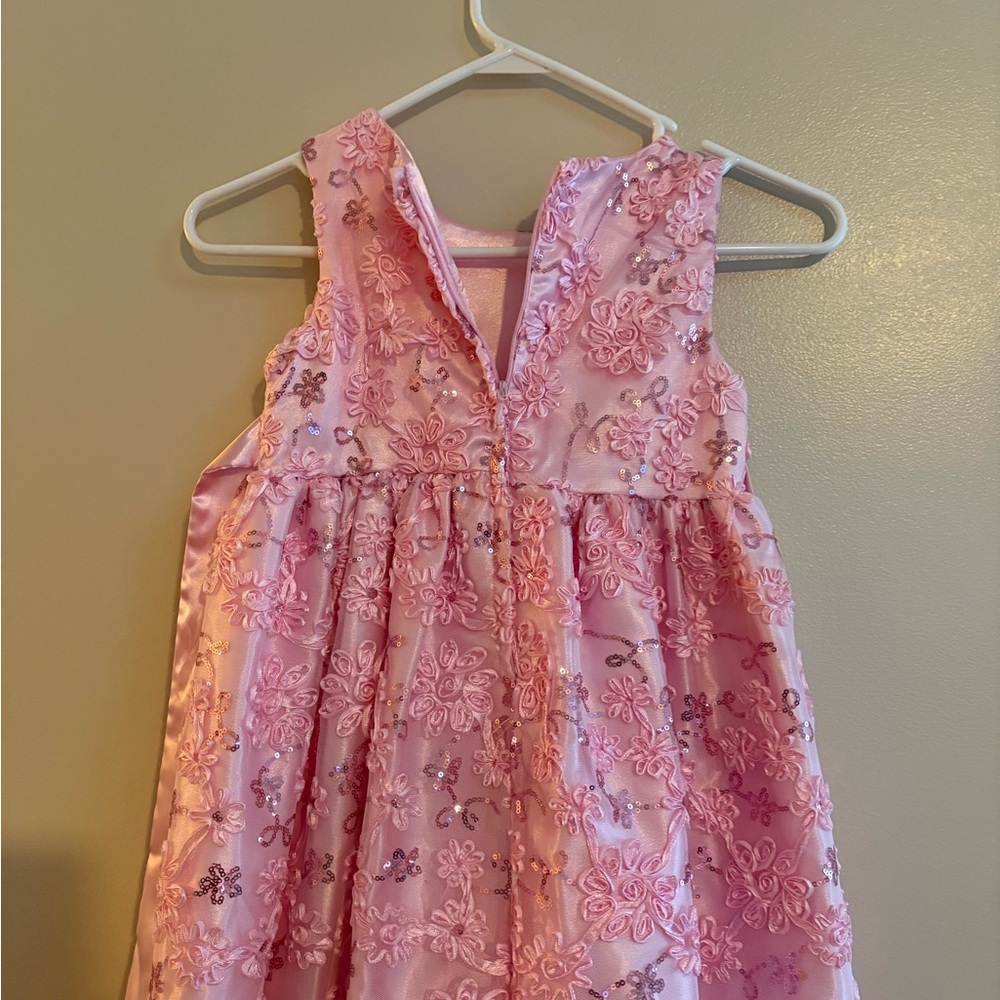 American Princess Pink and Purple Floral Dress - Picture 5 of 6